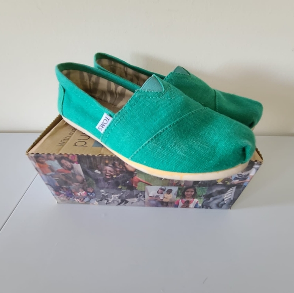 Toms Shoes - Toms Classic Shoes Earthwise Green W 6.5